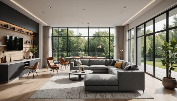 Les clés pour réussir l'aménagement intérieur d'une maison moderne