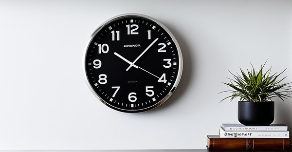 Horloge murale design : choisissez l'élégance pour vos murs