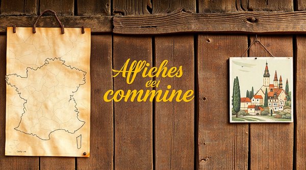 Découvrez les meilleures affiches et posters des communes françaises